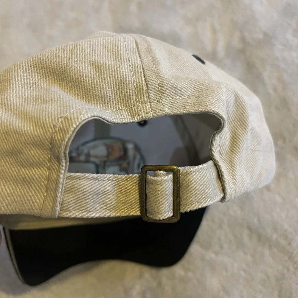 Streetwear Hat Men One Size Beige‎ Adjustable Trucker Baseball Cap Lightweight
